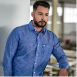 camisas manga longa masculina social São José dos Campos
