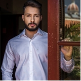 venda de camisa social masculina branca preço Paraguaçu